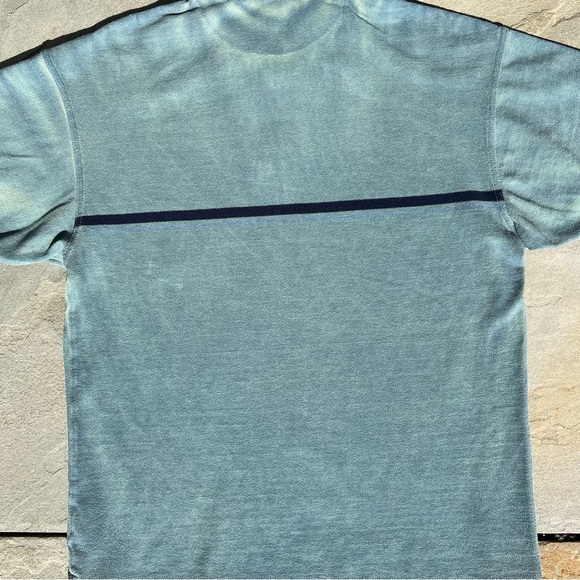 Overdyed Reworked Y2K Chest Stripe Polo - Picture 6 of 6